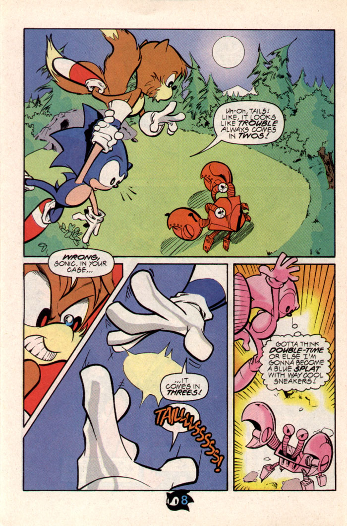 Sonic - Archie Adventure Series October 1997 Page 9
